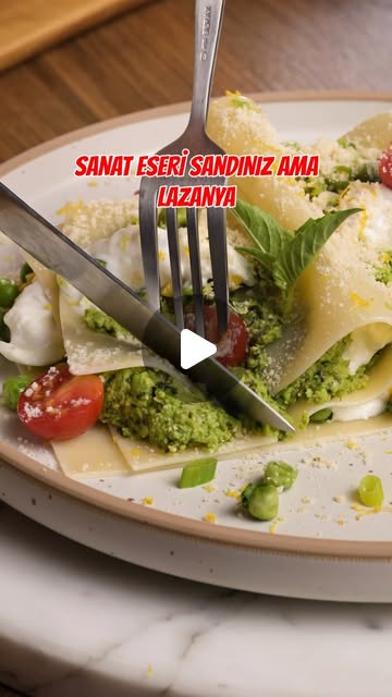 Bezelyeli Lazanya tarifi