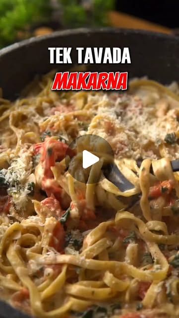 Tek Tavada Makarna tarifi