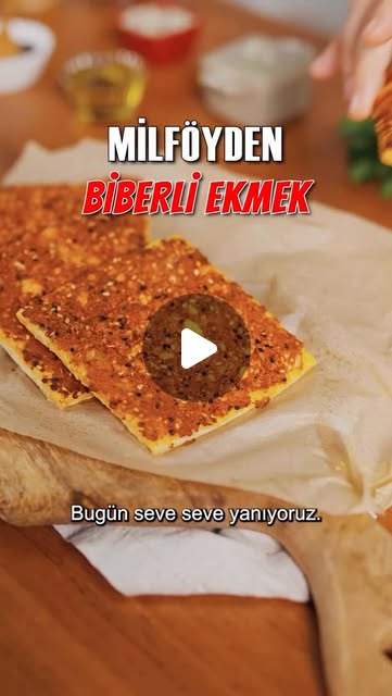 Biberli Ekmek tarifi