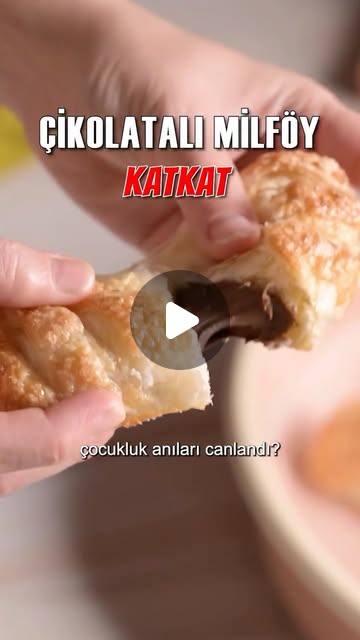Çikolatalı Katkat tarifi