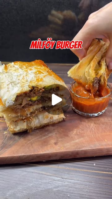 Milföy Burger tarifi