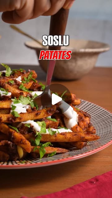 Soslu Patates tarifi