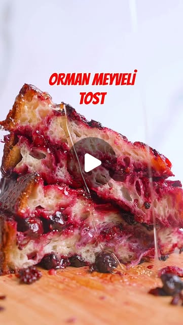 Orman Meyveli Tost tarifi